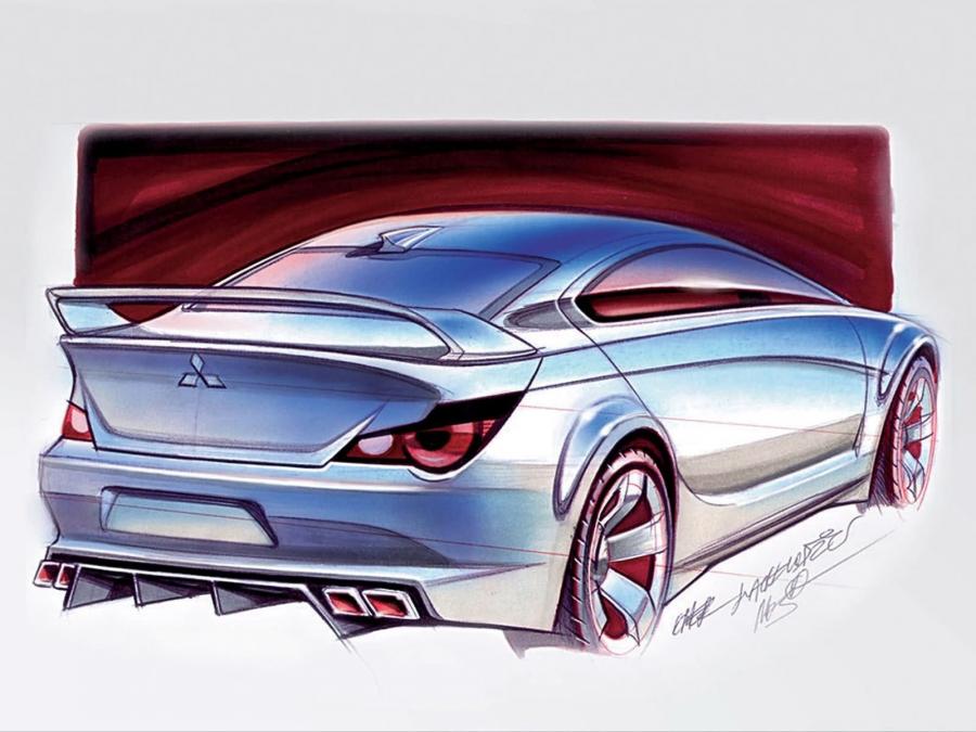  Mitsubishi Concept-X 2005 года  (фото 2 из 75)